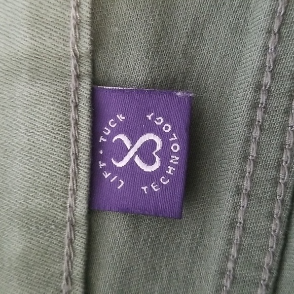 NYDJ Jeans Ankle Olive Green Mid Rise - Picture 7 of 9